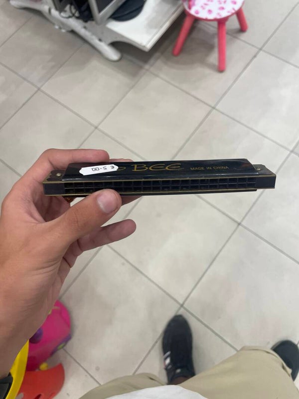 Vintage harmonica - Music*