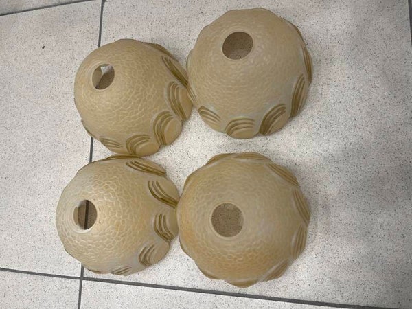 Satin glass lamp shades- Supplies ***