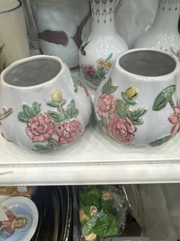 White Ceramic Vase €2 Each - Decor *