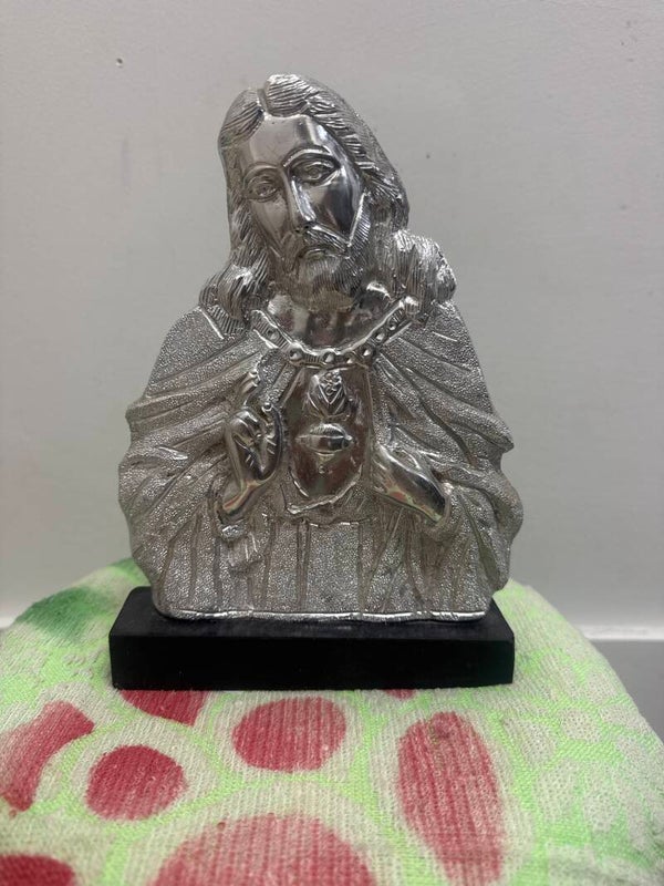 Silver Sacred Heart Of Jesus - Religious**