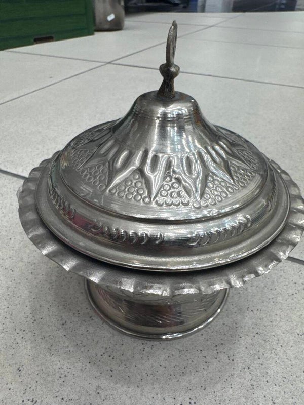 Lidded Bowl - Brass