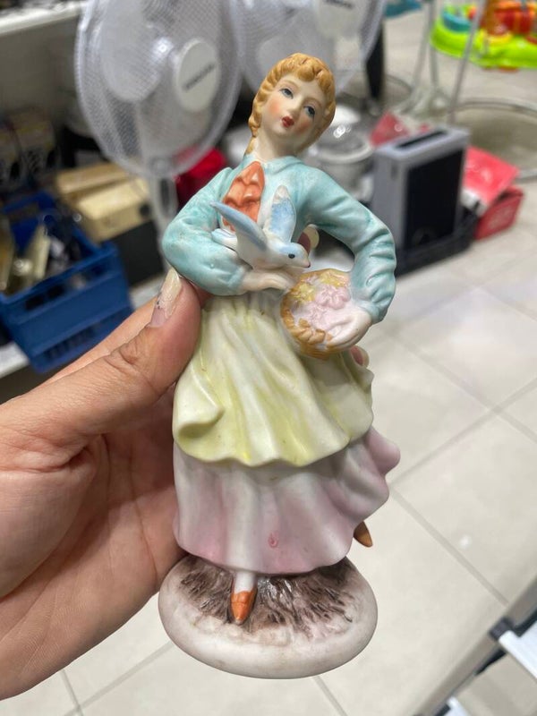 Japan Made Western Lady - Figurines