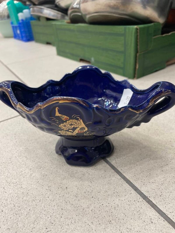 vintage cobalt blue ceramic Set-each 5€*