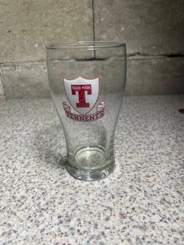 Tennent Glass x1 -glasses *