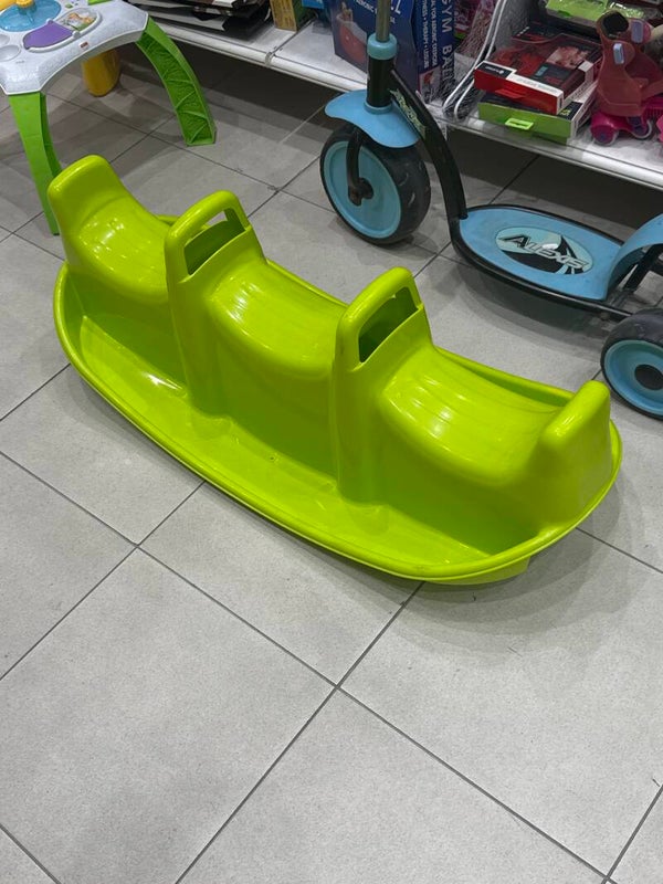 Green 3-Seater Rocker - Toys