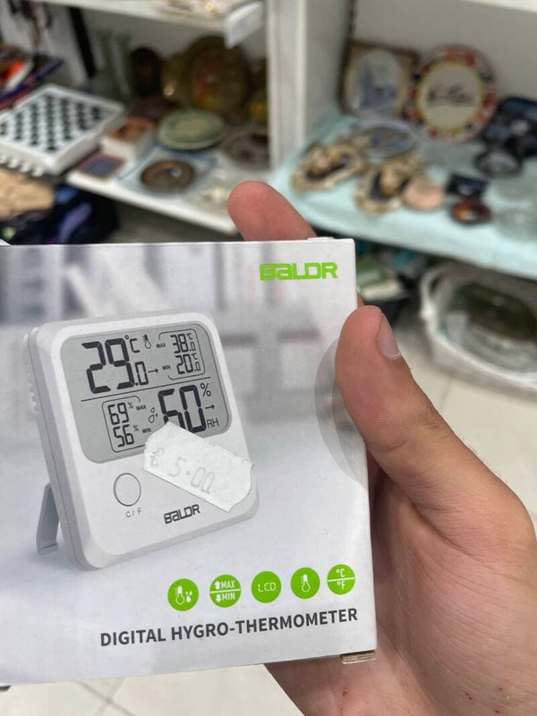 Digital Hygro thermometer - Electric*