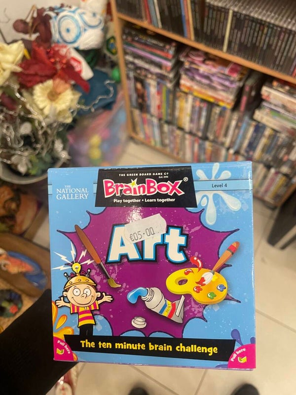 Brain box art - games*