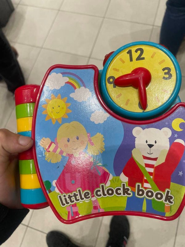 Little clock book - toys*