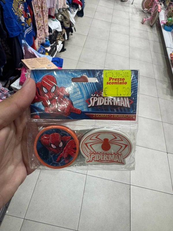 Spider-Man Rubber - Stationary*