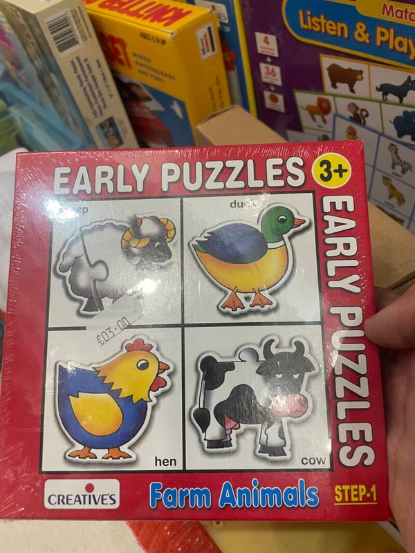 Early puzzles - games*
