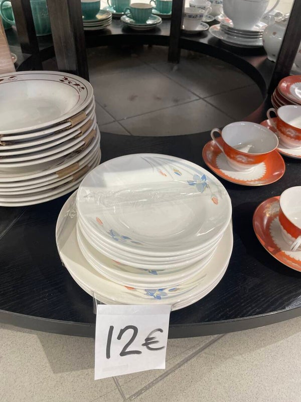 12 Set of Plates - Supplies*