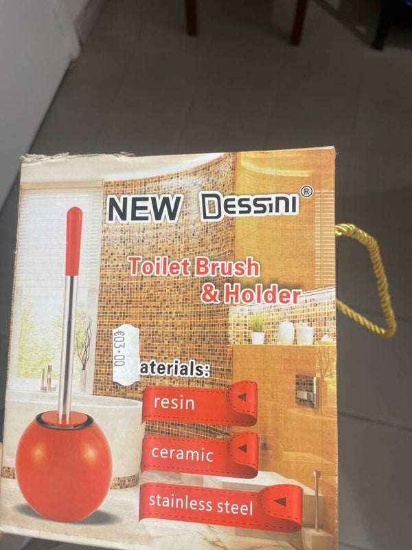 Toilet Brush and Holder - Supplies