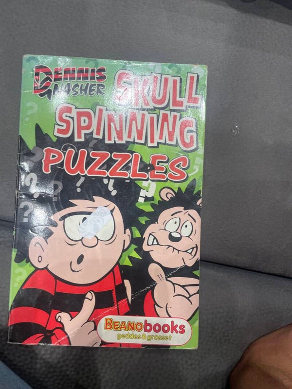 Dennis & Gnasher Skull Spinning Questions - Books