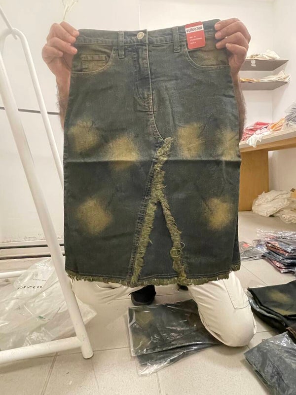 Girls or Women Denim Skirt - Sizes 8 10 12 14 26 28 30