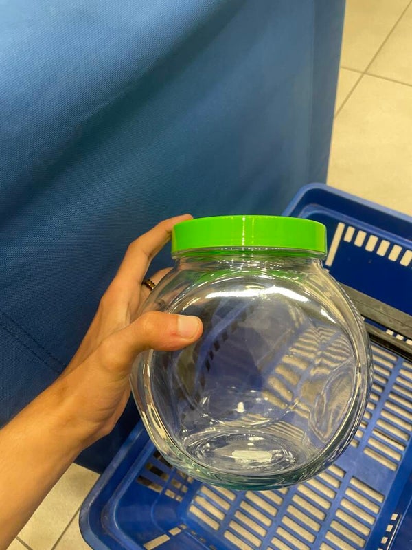 Glass Jar - home supplies*