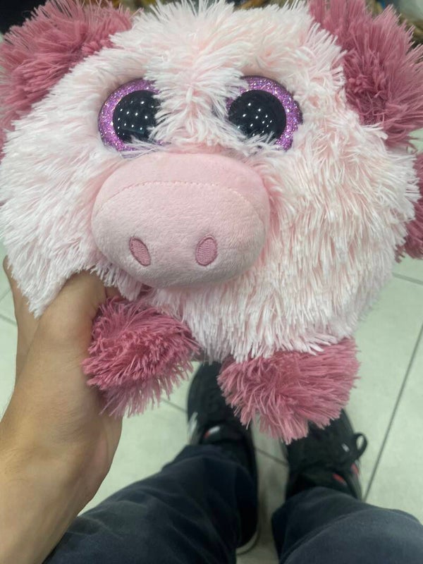 Ty Beanie Ballz "Beans" the Pig plush - toys*