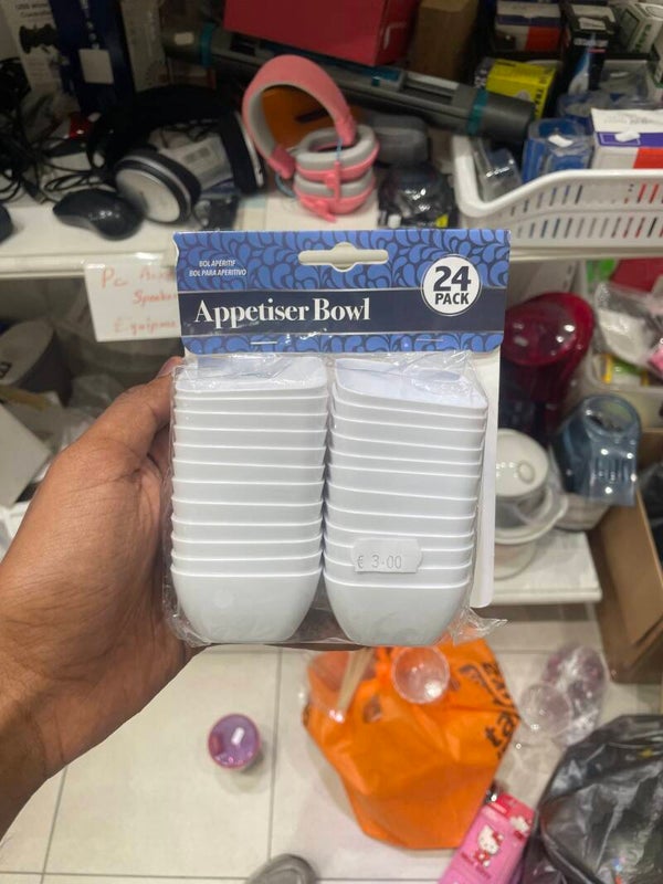 Appetiser Bowl - Supplies **