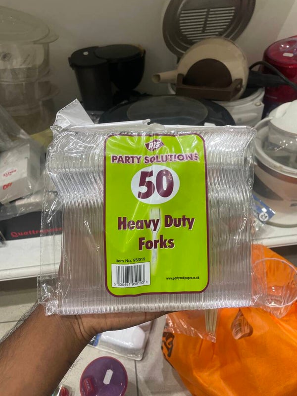 Plastic Fork - Supplies **