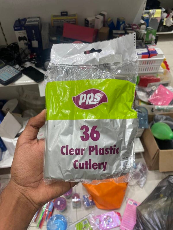 Clear Plastic Cutlery - Supplies**