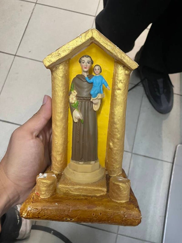 Styrofoam St Francis Figurine - Religious*