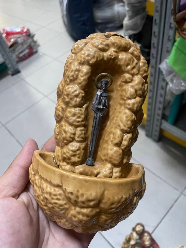 St Francis Holy Water Font - Religious *