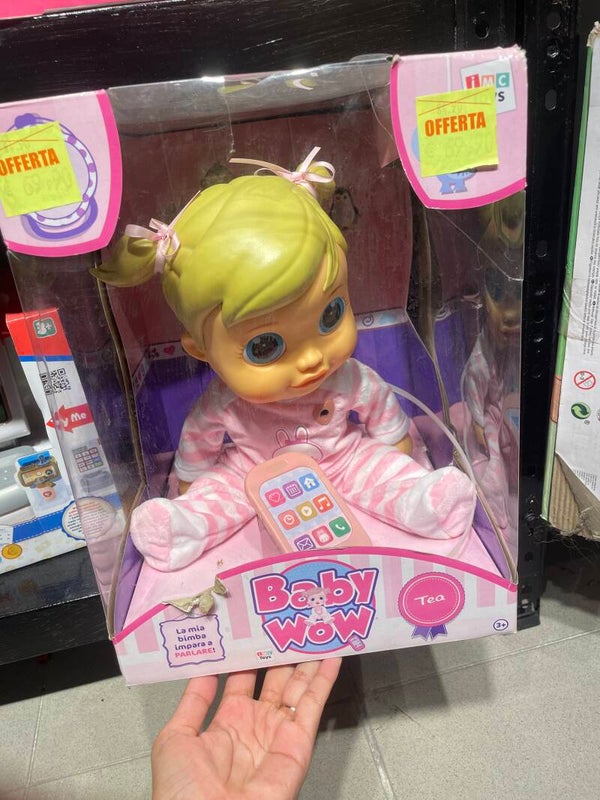 Baby Wow “Tea” Doll - New - Toys*