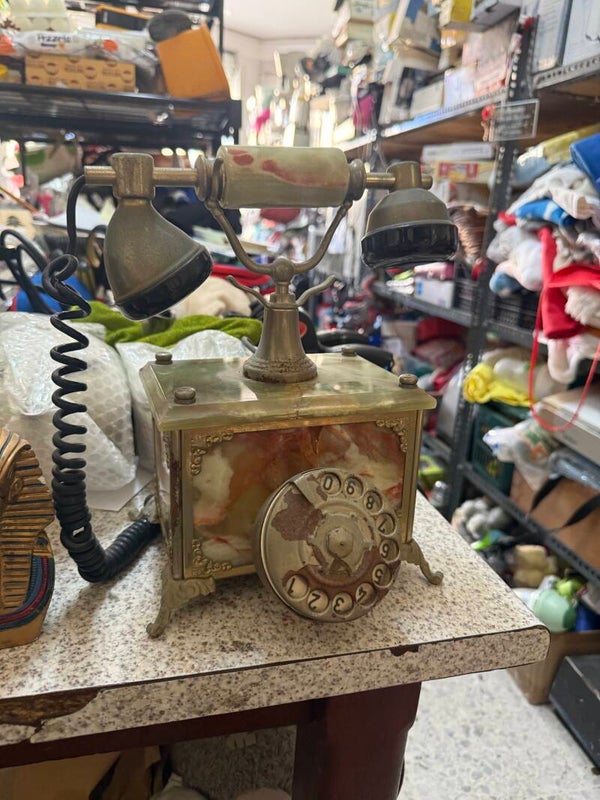 Marble Telephone - Vintage