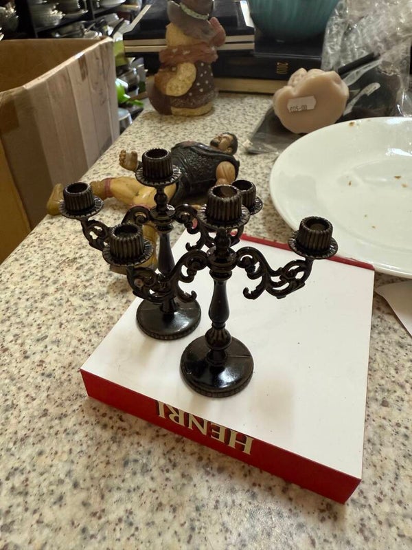 Mini Chandeliers - €5 Both - Decor*