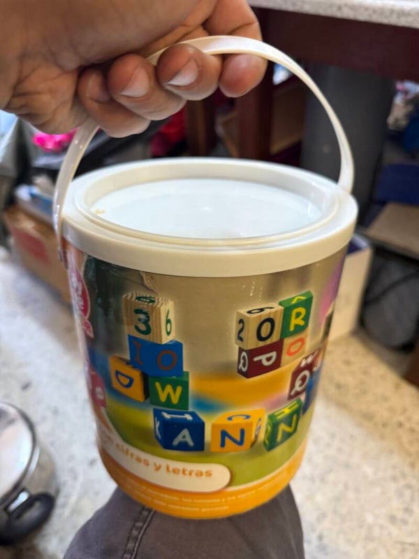 Wooden Letters in Bucket - Toys