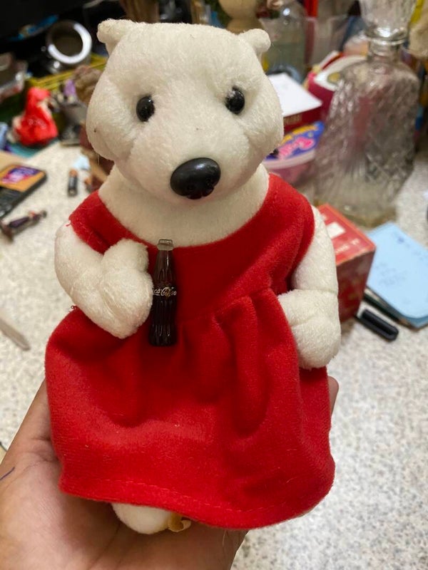 Coca-Cola Polar Bear Plush Toy