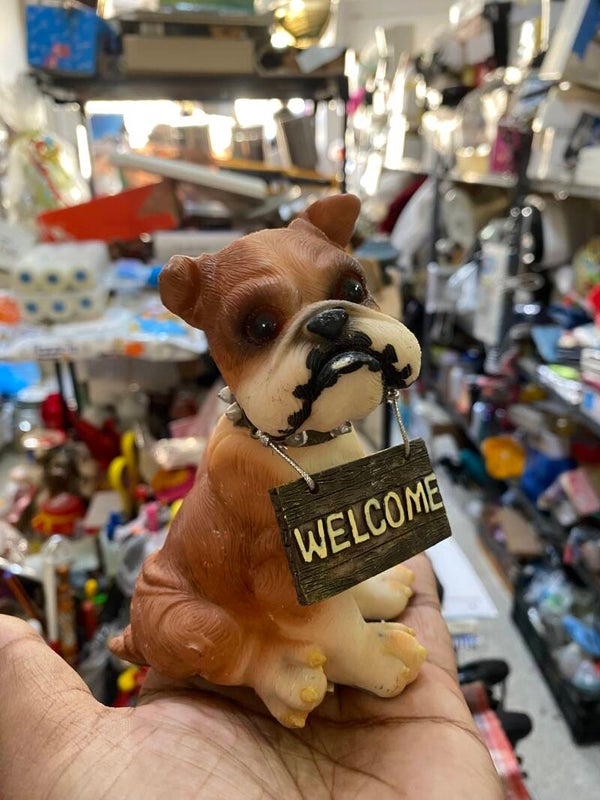 Bulldog - 2 Available - Figurines