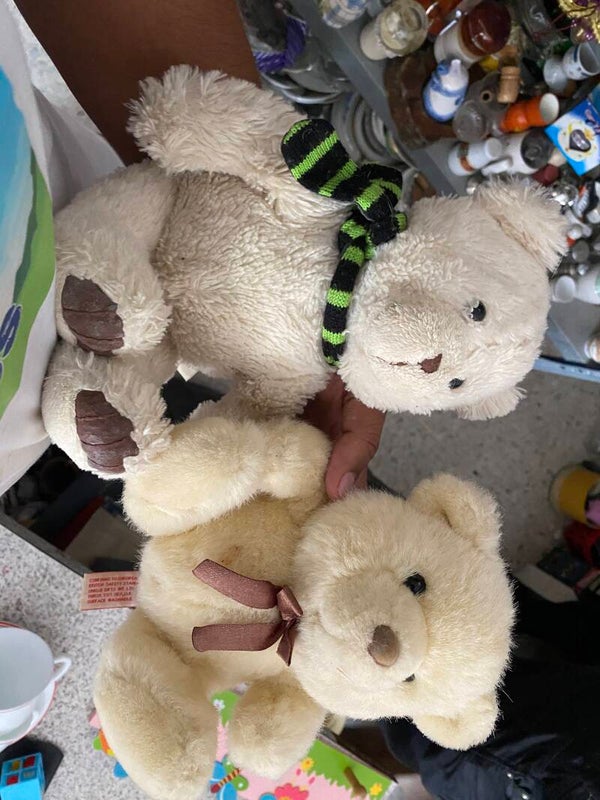 White Teddies - €3 Each - Toys