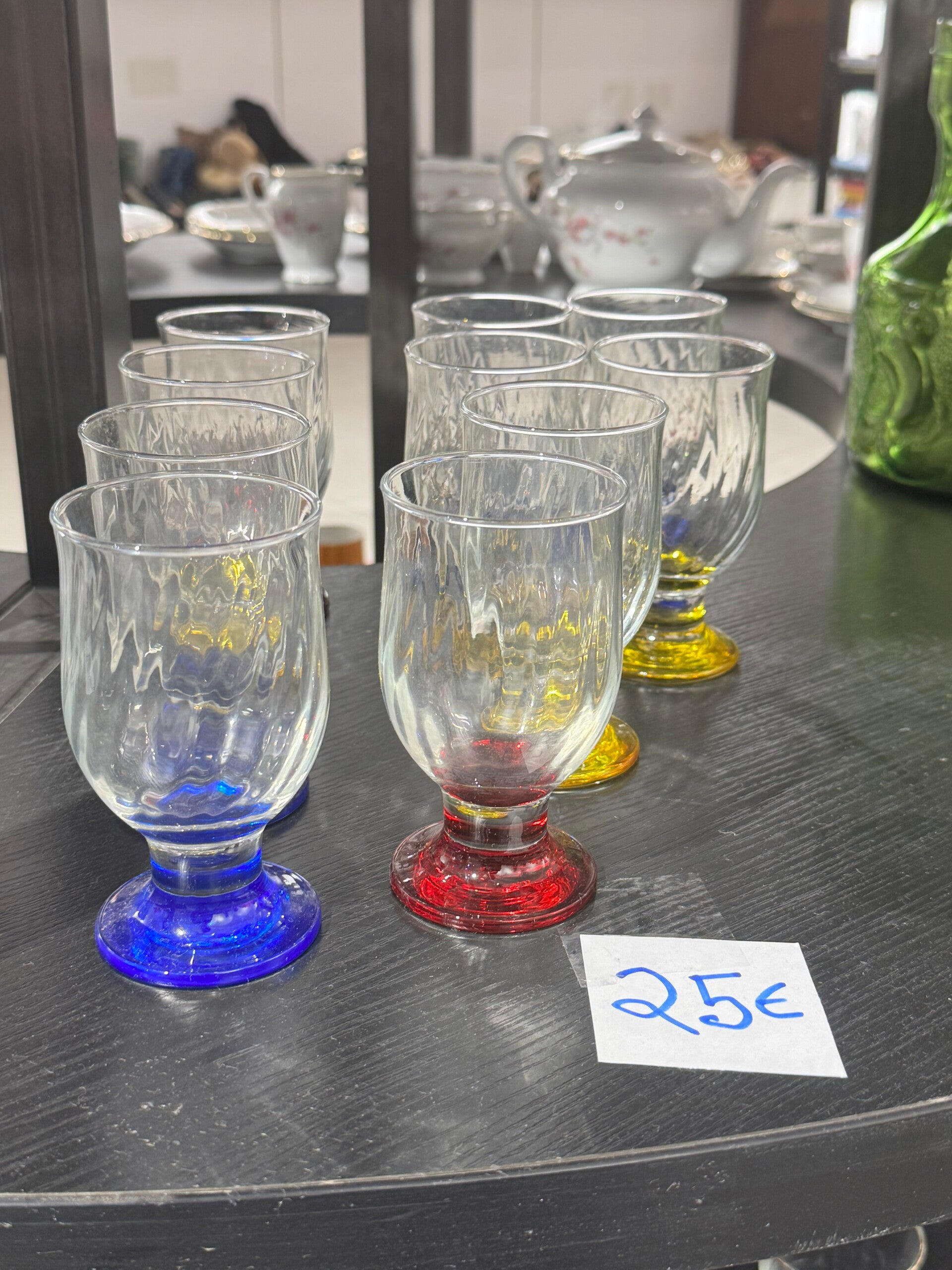 Flame Fielf Bella Acrylic Goblets - Glasses