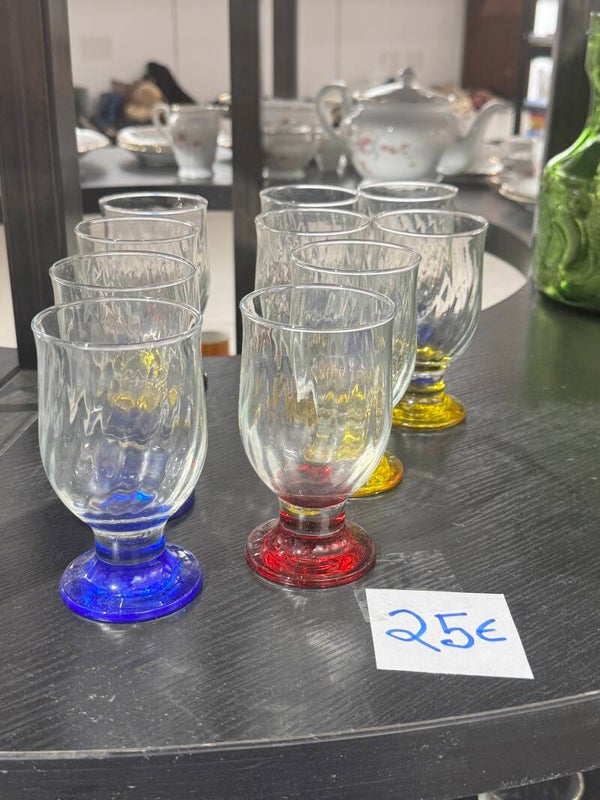 Flame Fielf Bella Acrylic Goblets - Glasses