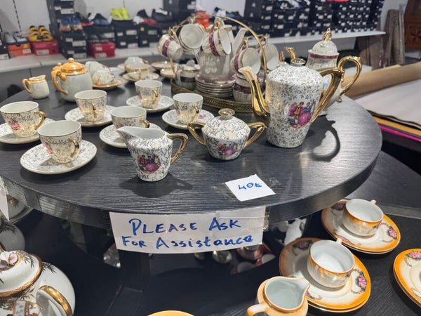 Schlottenhof Bavaria Porcelain Tea Set - Decor