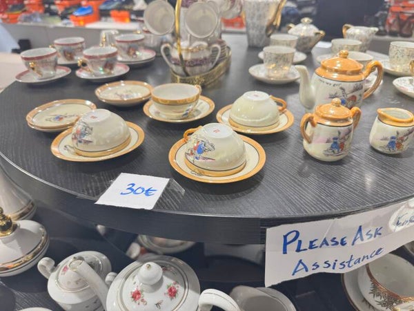 Japanese Lustware Tea Set - Decor