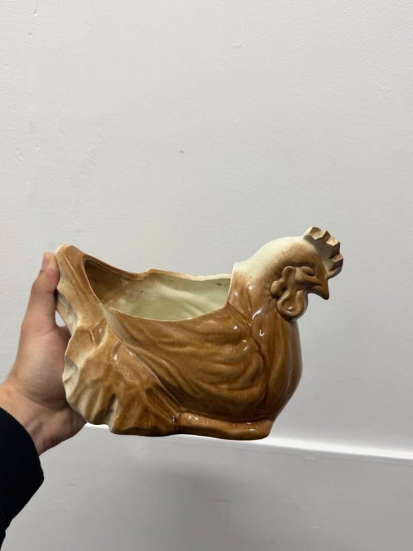 Hen Breed Cultery Pot - Decor