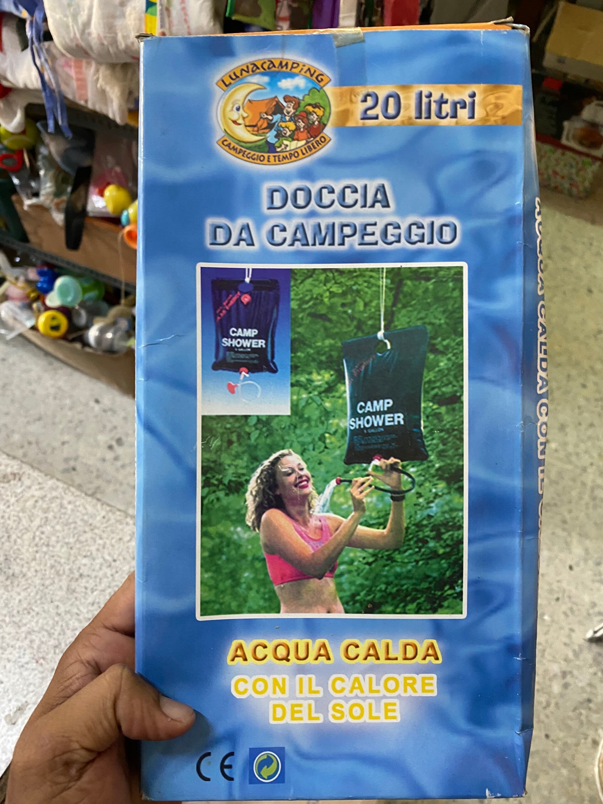 Camp Shower - Travel