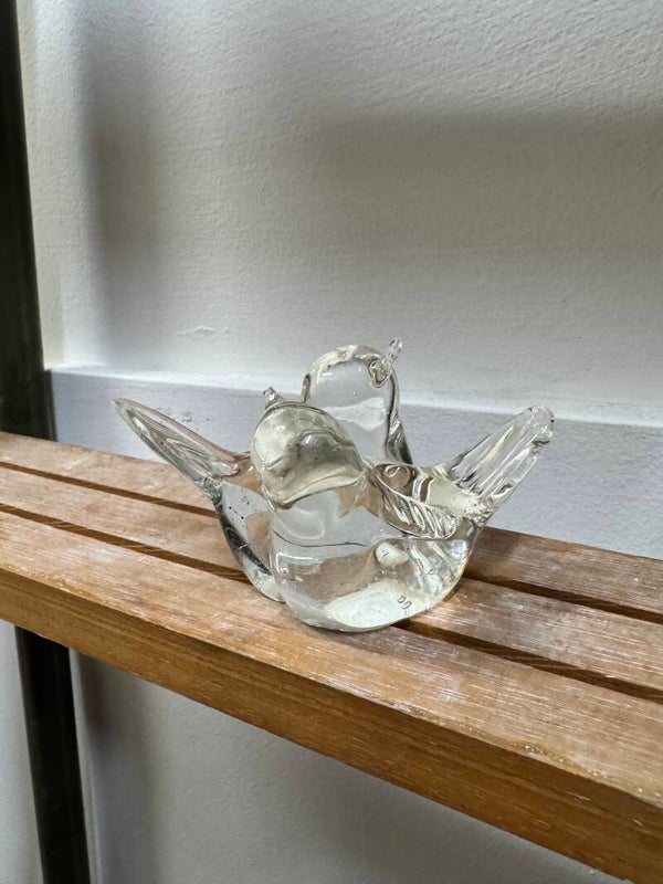 Glass Love Birds - Decor