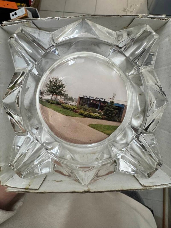 Glass Ashtray - Decor