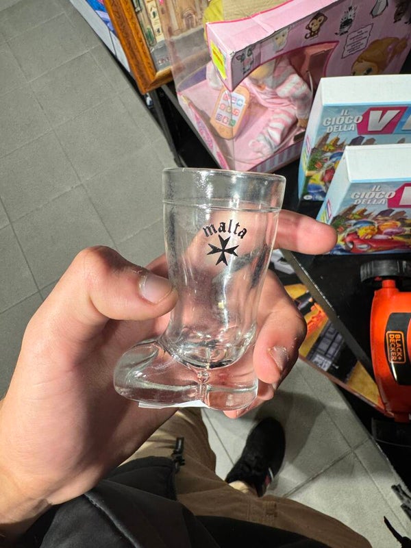 Malta Boots Shot Glass - Glasses