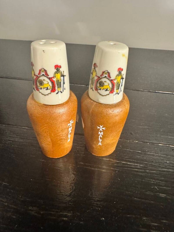 Maltese Salt and Pepper Shakers - Collectibles