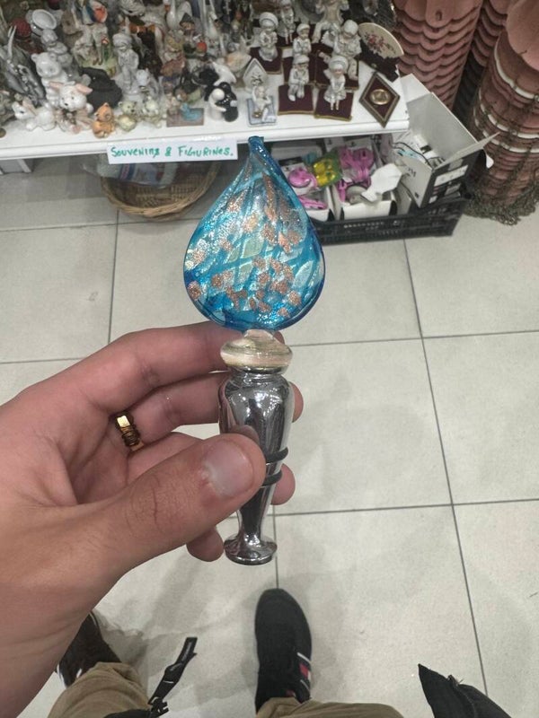 Metallic Torch - Decor