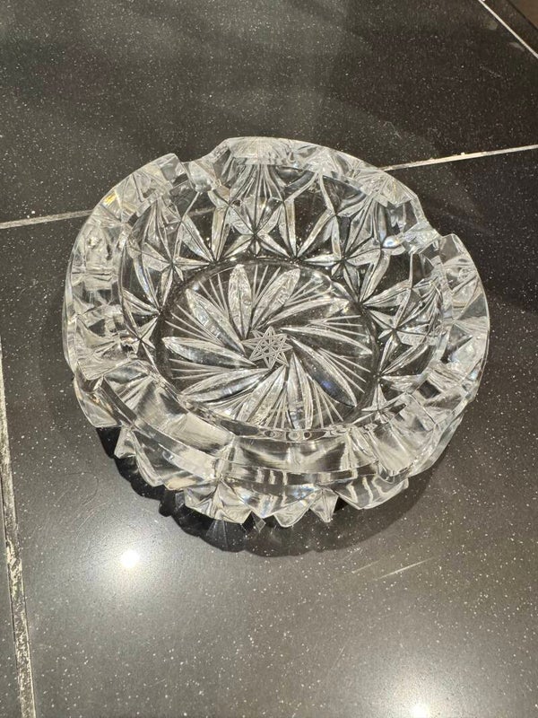 Big Glass Ashtray - Decor