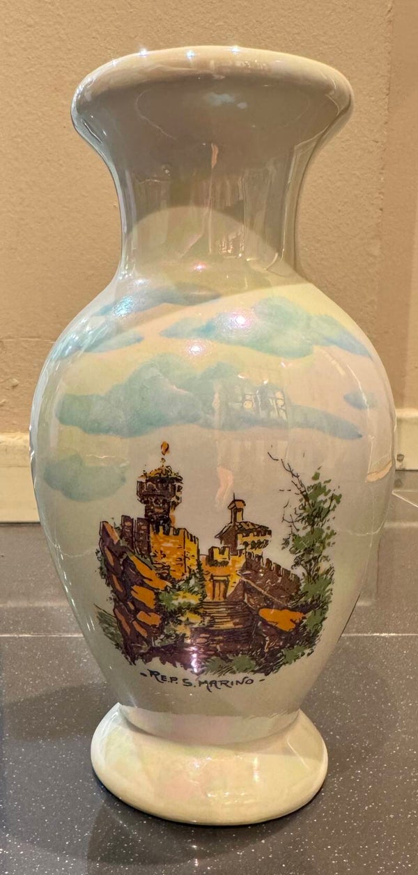 San Marino Porcelain Vase - Decor