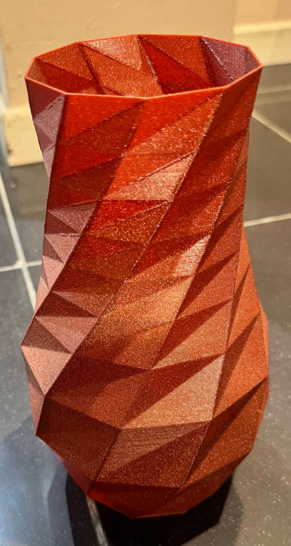 Red Vase - Decor