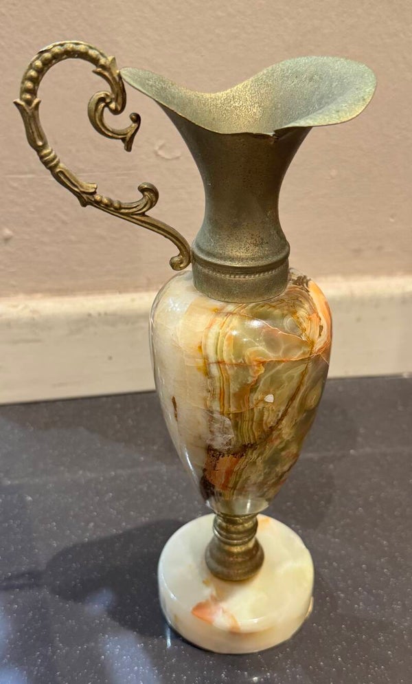 Onyx Vase Candle Holder - Decor