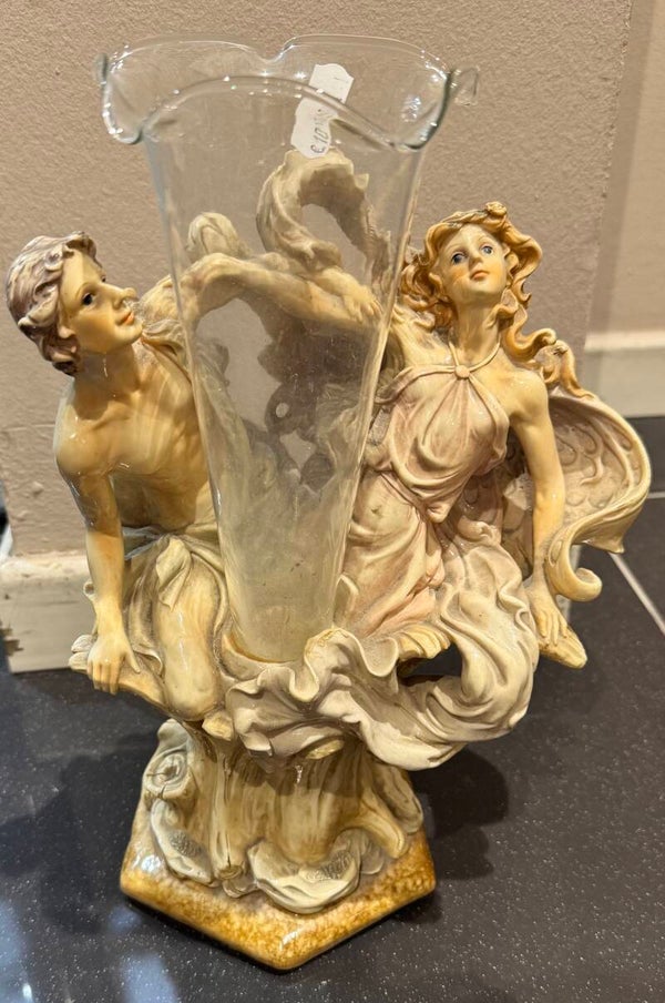 Vase With Angels - Decor