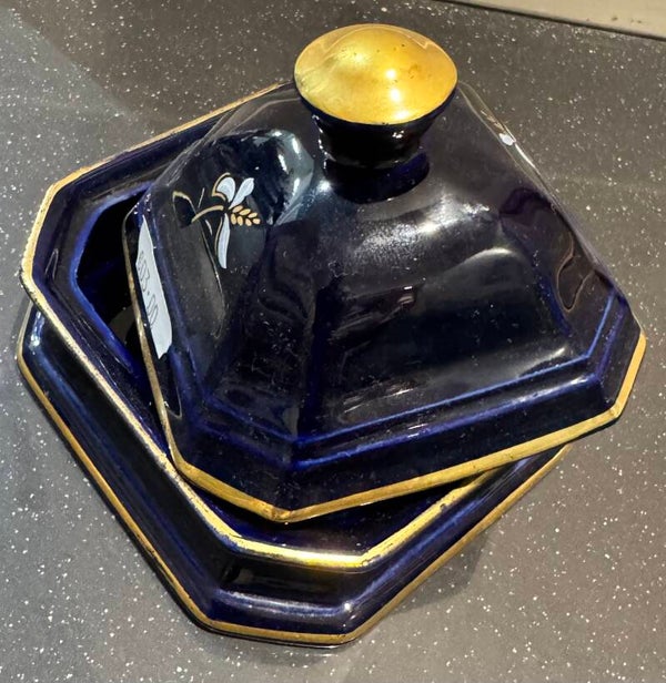 Blue Trinket Box - Decor