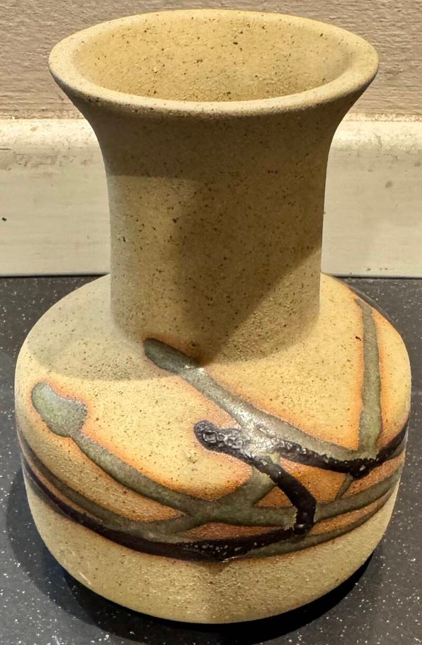 Vintage Pottery Vase - Decor